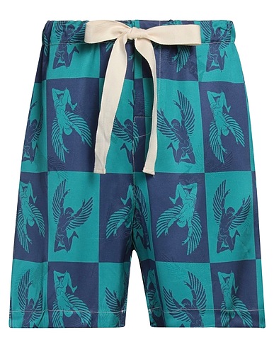 PAURA Shorts & Bermuda Turquoise 100% Viscose
