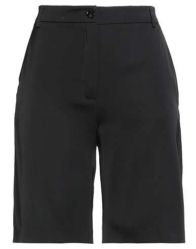 PATRIZIA PEPE Shorts & Bermuda Black 100% Viscose