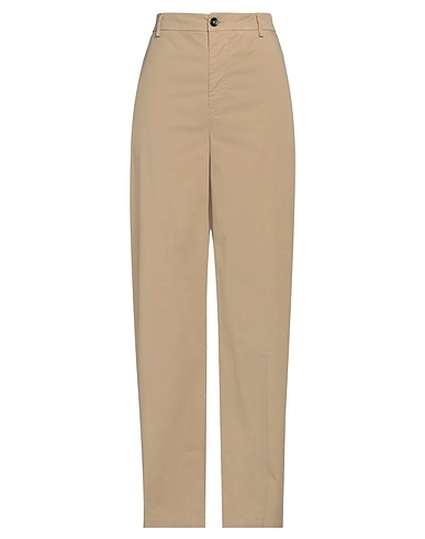 TRUE AVENUE Casual pants Khaki 97% Cotton, 3% Elastane