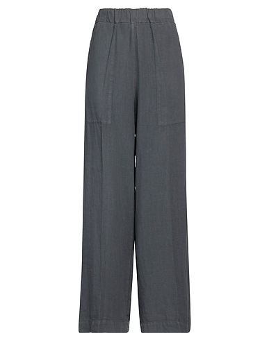 TRUE AVENUE Pantalone Grigio 100% Lino