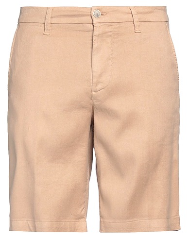 RE_HASH Shorts & Bermuda Sand 49% Linen, 48% Cotton, 3% Elastane
