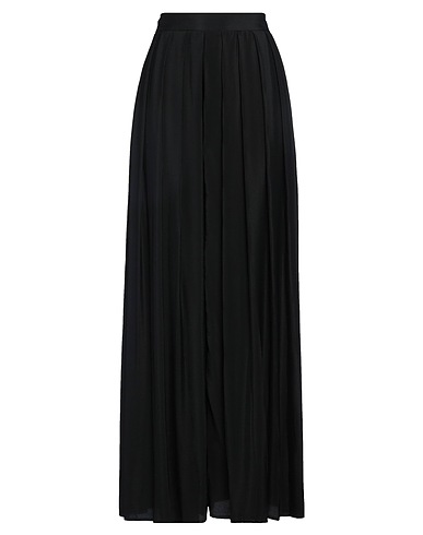 SIMONA CORSELLINI Casual trouser Black 83% Acetate, 17% Silk