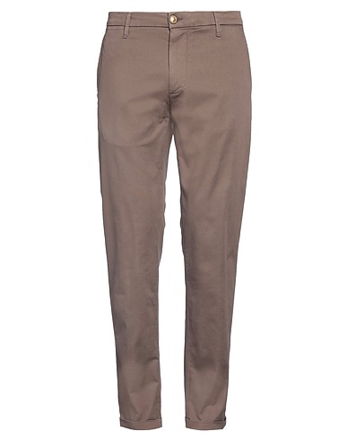 RE_HASH Casual trouser Light brown 55% Cotton, 42% Tencel™ Lyocell, 3% Elastane