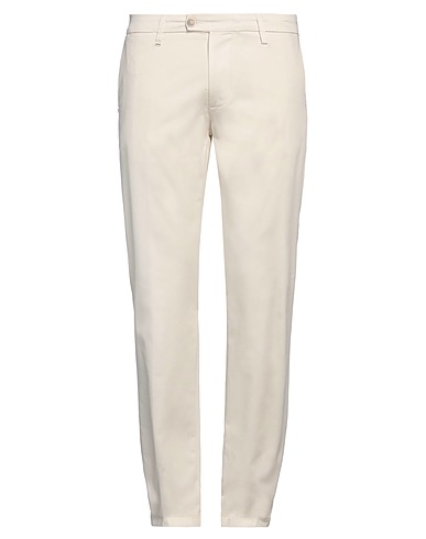 RE_HASH Casual trouser Ivory 55% Cotton, 42% Tencel™ Lyocell, 3% Elastane