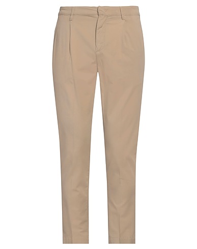 ENTRE AMIS Casual trouser Beige 51% Cotton, 47% Lycra®, 2% Elastane
