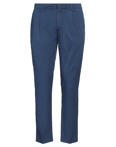 ENTRE AMIS Casual pants Blue 51% Cotton, 47% Lycra®, 2% Elastane