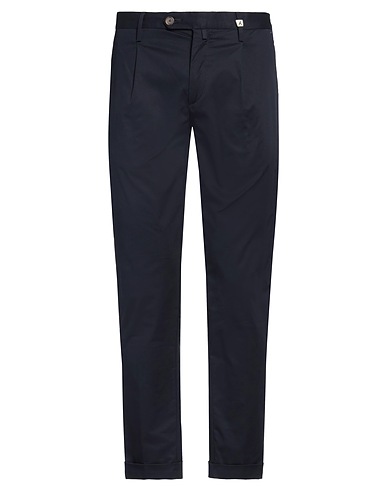MYTHS Casual trouser Midnight blue 97% Cotton, 3% Elastane