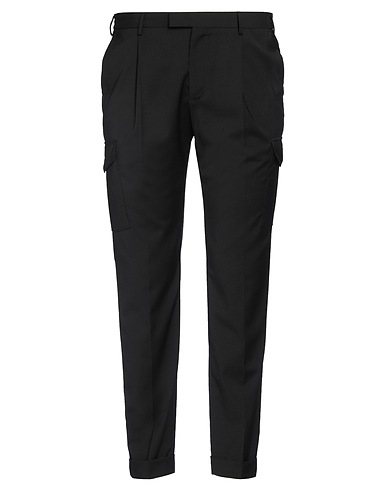 PT Torino Pantalone Nero 54% Poliestere, 44% Lana, 2% Elastan