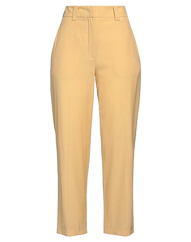 ERIKA CAVALLINI Casual trouser Sand 56% Virgin Wool, 44% Viscose