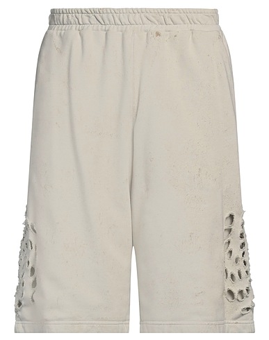 44 LABEL GROUP Shorts & Bermuda Light grey 100% Cotton