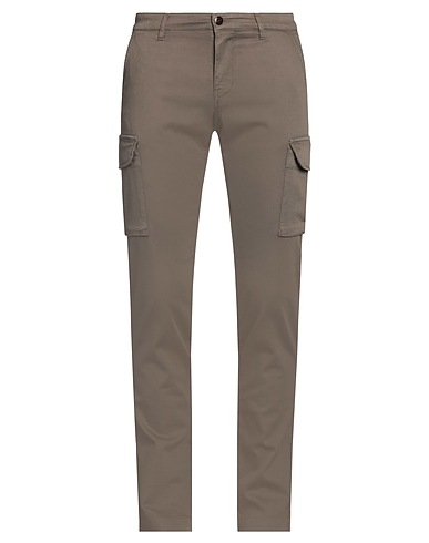 RE_HASH Casual trouser Khaki 98% Cotton, 2% Elastane
