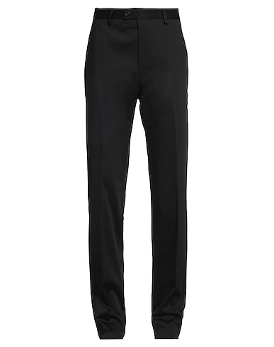 TONELLO Dress pants NERO 97% Cotton, 3% Elastane