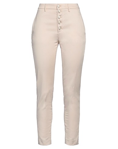 DONDUP Casual pants Beige 53% Cotton, 42% Viscose, 5% Elastane
