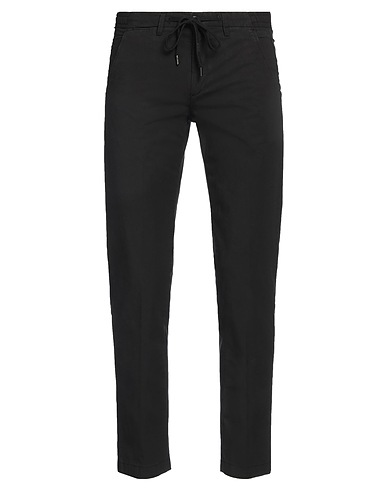 BRIGLIA 1949 パンツ ブラック コットン 97% / ポリウレタン 3%