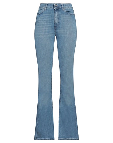 VICOLO Denim trousers Blue 98% Cotton, 2% Elastane