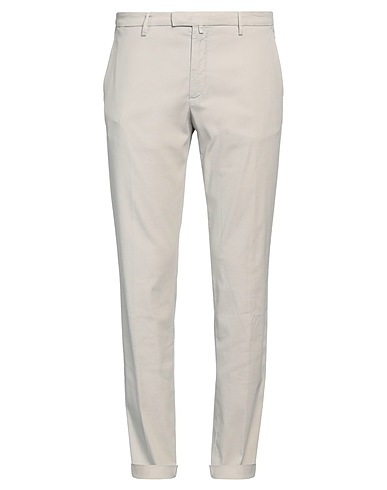 BRIGLIA 1949 Casual trouser Light grey 56% Cotton, 41% Tencel™, 3% Elastane