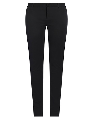 SPORTMAX CODE Casual pants Black 95% Cotton, 5% Elastane