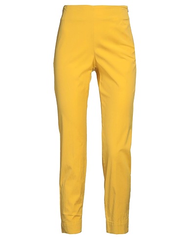 MALÌPARMI Pantalone Giallo ocra 97% Cotone, 3% Elastan