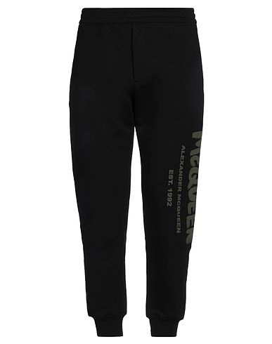 MCQUEEN Casual trouser Black 100% Cotton