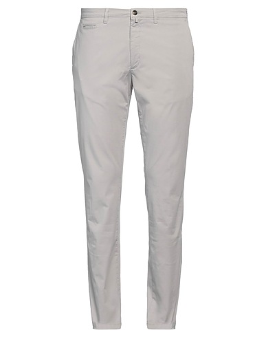 BRIGLIA 1949 Casual trouser Grey 97% Cotton, 3% Elastane