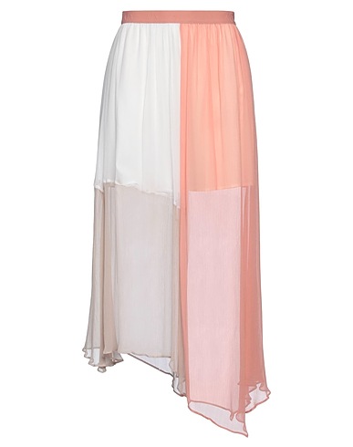 ARMANI EXCHANGE Midi skirt Antique rose 100% Viscose, Polyester, Elastane