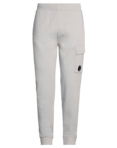 C.P. COMPANY Pantalone Grigio chiaro 100% Cotone