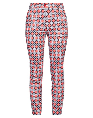 LUCKYLU  Milano Casual pants Salmon pink 97% Cotton, 3% Elastane