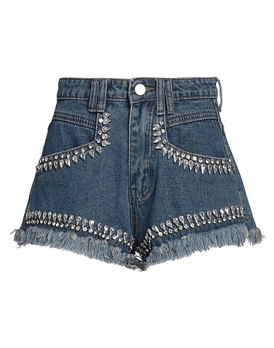 ODÌ ODÌ Shorts vaqueros Azul marino 100% Algodón