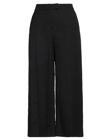 PT Torino Pantalone Nero 76% Viscosa, 24% Lino