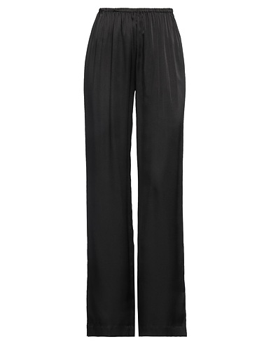 ANINE BING Casual trouser Black 62% Silk, 38% Rayon