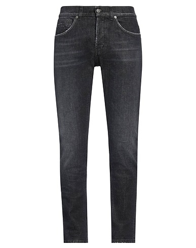 DONDUP Pantaloni jeans Nero 98% Cotone, 2% Elastan