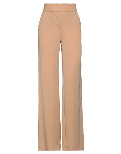 MERCI ITALIA Casual pants Sand 85% Polyester, 15% Viscose