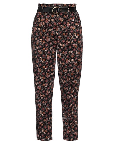 MOTIVI Pantalone Nero 100% Cotone