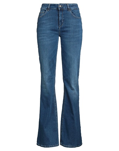 LIU •JO Denim trousers 93% Cotton, 5% Elastomultiester, 2% Elastane