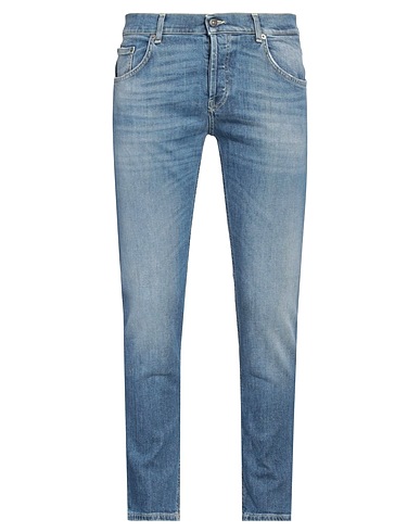 DONDUP Denim trousers Blue 98% Cotton, 2% Elastane