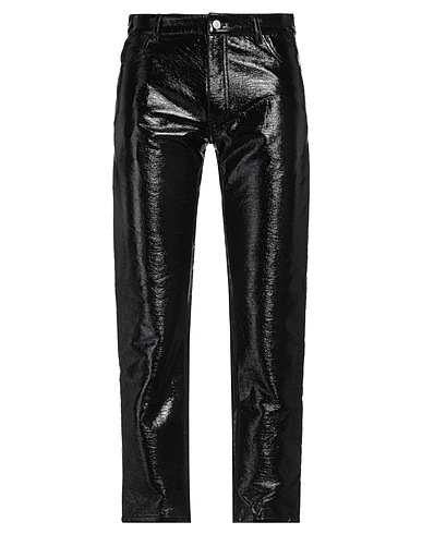 COURRÈGES Casual pants Black 88% Cotton, 10% Polyurethane, 2% Elastane