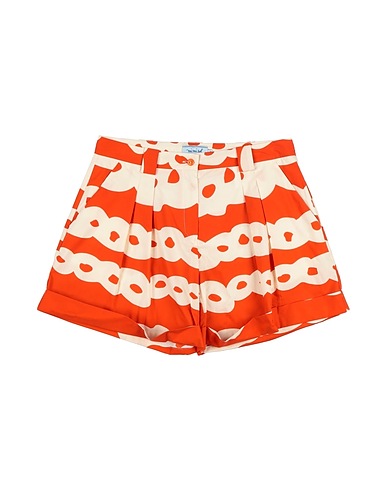 MIMISOL Shorts & Bermuda Arancione 100% Cotone