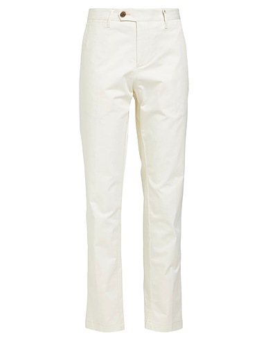 MYTHS Casual trouser Ivory 97% Cotton, 3% Elastane