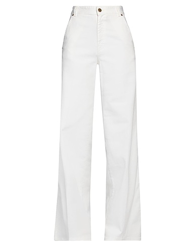 PT Torino Pantalones vaqueros Blanco 98% Algodón, 2% Elastán