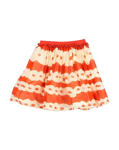 MIMISOL Gonna Arancione 73% Cotone, 27% Seta