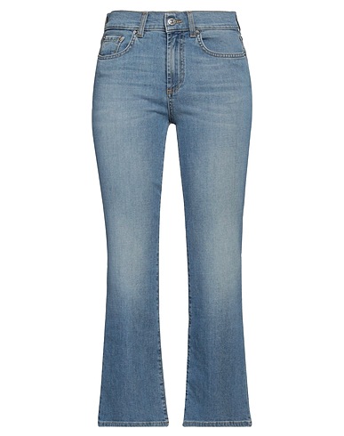 ROŸ ROGER'S Bootcut Jeans Blue 98% Cotton, 2% Elastane