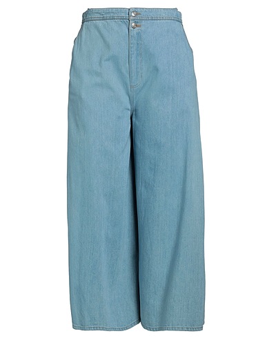 FAÇON JACMIN Denim trousers Blue 100% Cotton