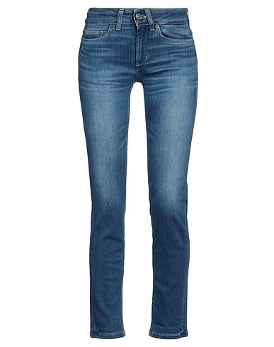 DONDUP Denim trousers Blue 81% Cotton, 11% Lyocell, 6% Elastomultiester, 2% Elastane