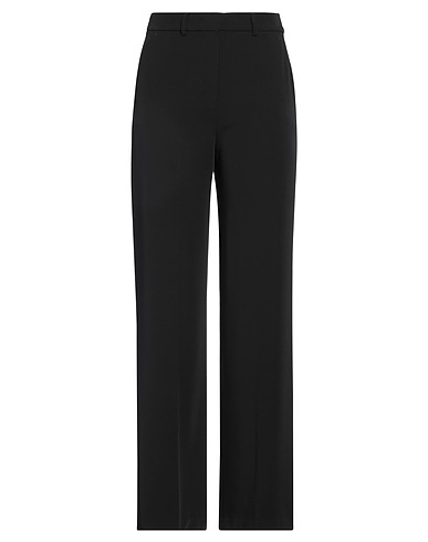 HANITA Casual pants Black 96% Polyester, 4% Elastane