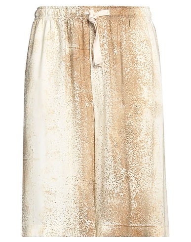 FEDERICO CINA Shorts & Bermuda Cream 100% Viscose