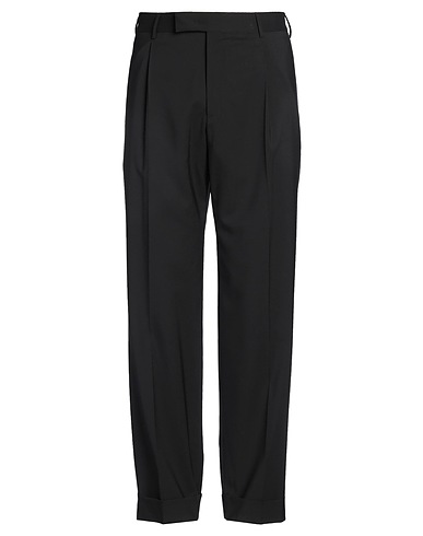 PT Torino Casual trouser Black 100% Super 130s Wool