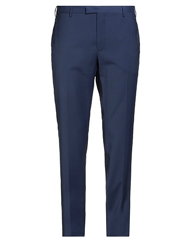 PT Torino Casual trouser Navy blue 54% Polyester, 44% Wool, 2% Elastane