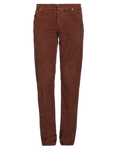 KITON Casual trouser Brown 100% Cotton