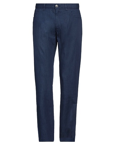 BRIONI Denim pants Blue 98% Cotton, 2% Elastane