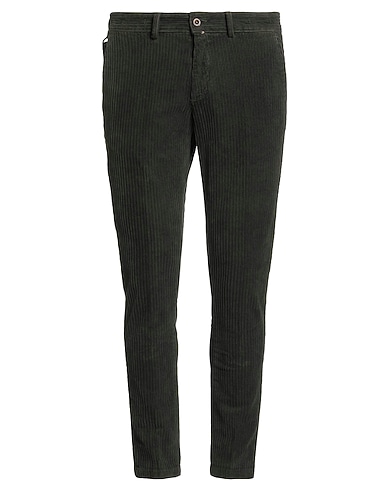 EXIGO Pantalone Verde scuro 97% Cotone, 3% Elastan